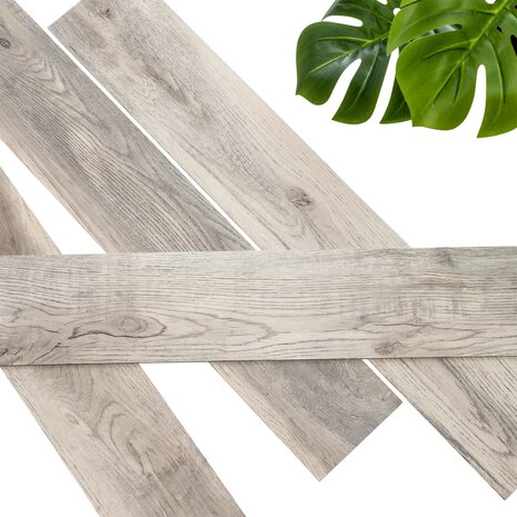 Planken 30 st GL-WA31 hout-look schuurhout eiken whitewash