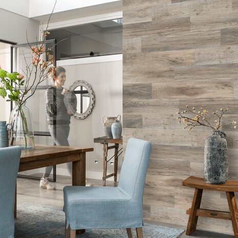 Planken 30 st GL-WA31 hout-look schuurhout eiken whitewash