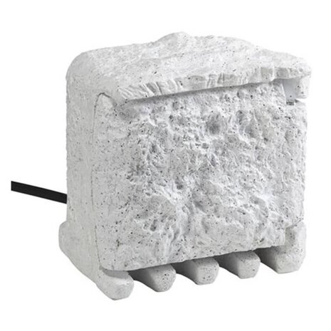 Buitenstekker decoratief steen look 1354108