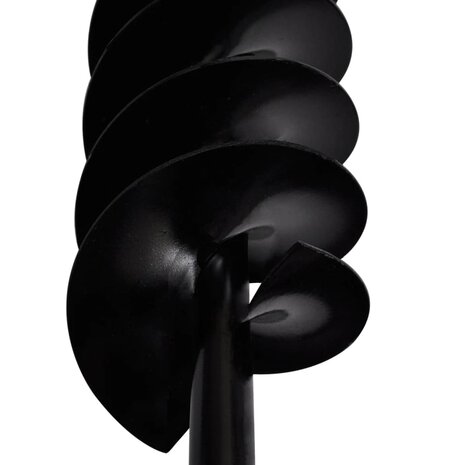 Grondboor 80 mm met 5 m verlengstuk Staal