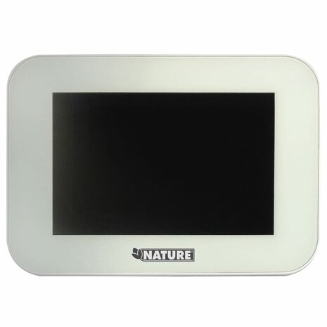 Weerstation digitaal H12,5 x 17,5 x 2,5 cm wit