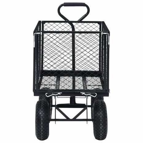 Tuinwagen 350 kg zwart