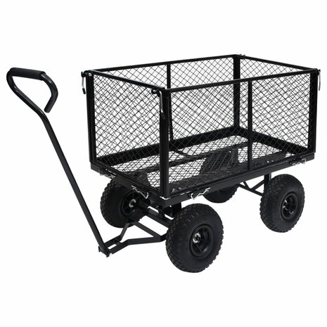 Tuinwagen 350 kg zwart