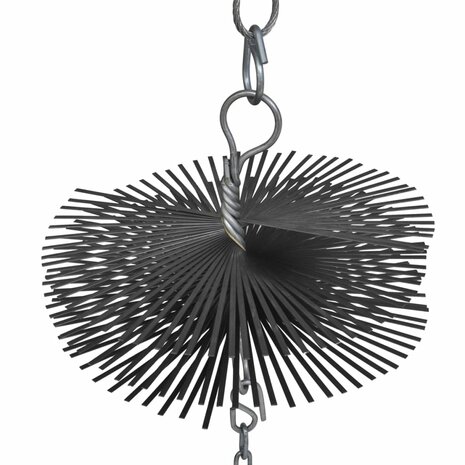 Schoorsteenveegborstel rond Ø 20 cm