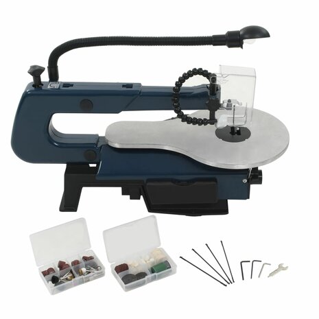 Figuurzaagmachineset 125 W 252 mm 108-delig