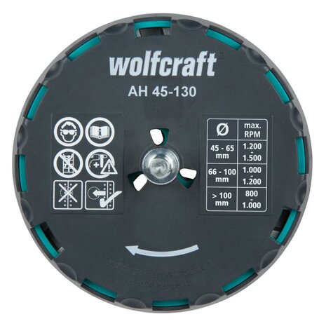 Verstelbare gatenzaag AH 45-130 30 mm metaal 5978000