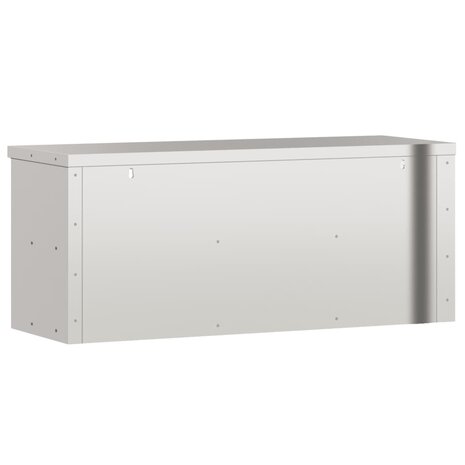 Keukenwandkast met schap roestvrij staal