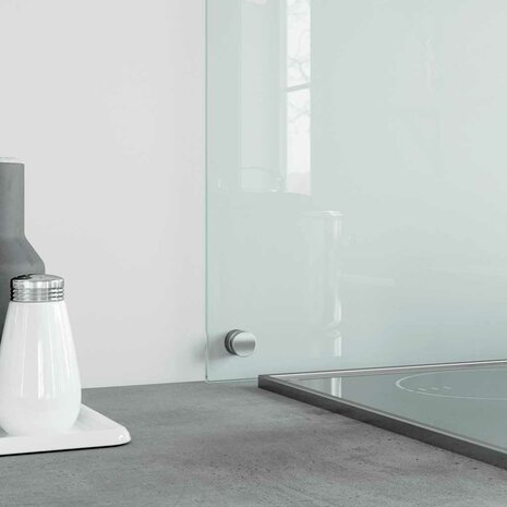 Spatscherm keuken 80x40 cm gehard glas transparant