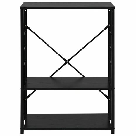 Magnetronkast 60x39,6x79,5 cm bewerkt hout zwart