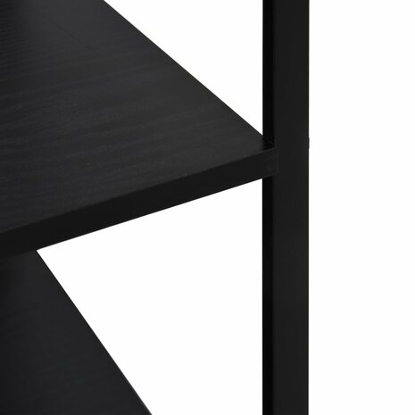 Magnetronkast 60x39,6x79,5 cm bewerkt hout zwart