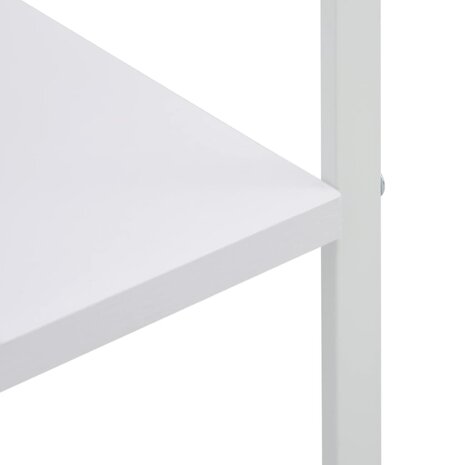 Magnetronkast 60x39,6x123 cm bewerkt hout wit