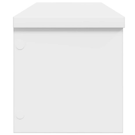 Keukenrekken stapelbaar 2 st 60x15x16 cm wit