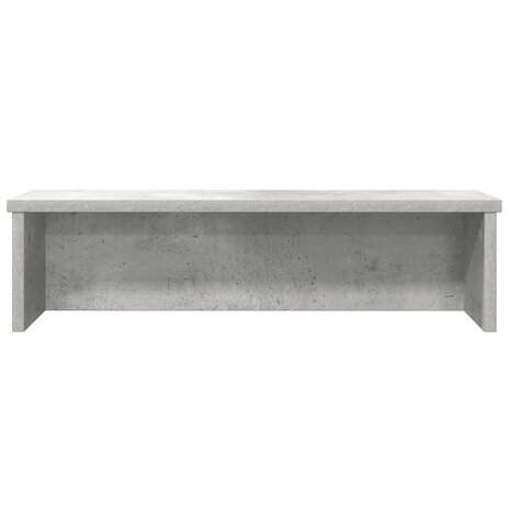 Keukenrek stapelbaar 60x15x16 cm bewerkt hout betongrijs