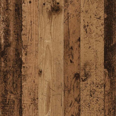 Keukenrek stapelbaar 50x15x16 cm bewerkt hout oud houtkleurig
