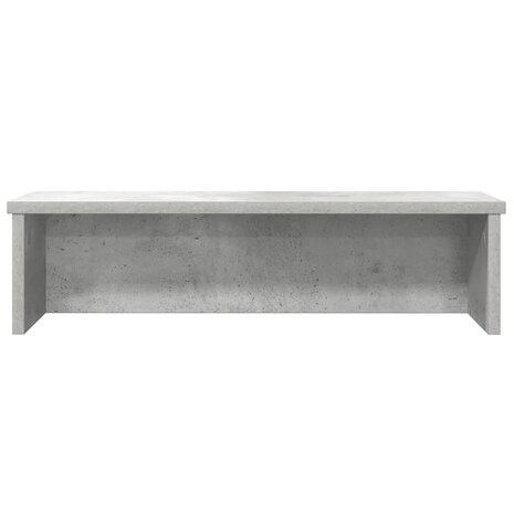 Keukenrekken stapelbaar 2 st 50x15x16 cm betongrijs