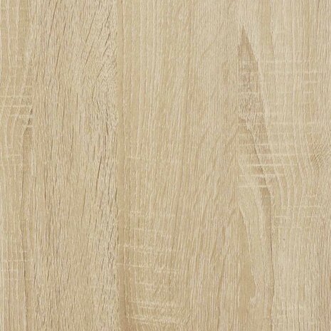 Keukenrek stapelbaar 50x15x16 cm bewerkt hout sonoma eikenkleur
