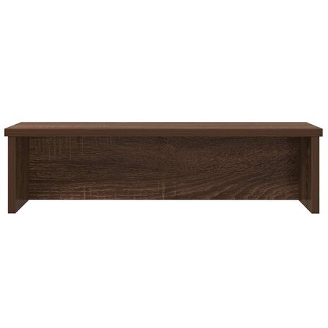 Keukenrekken stapelbaar 2 st 50x15x16 cm bruin eikenkleur