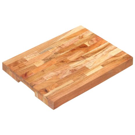 Hakblok 40x30x4 cm massief acaciahout