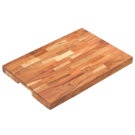Hakblok 50x35x4 cm massief acaciahout