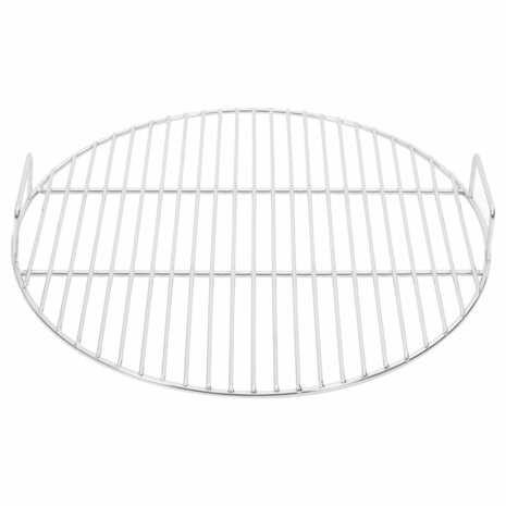 Barbecuerooster met handgrepen rond Ø44,5 cm 304 roestvrijstaal