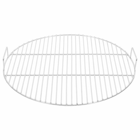 Barbecuerooster met handgrepen rond Ø54 cm 304 roestvrij staal