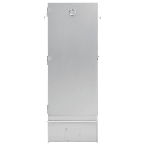 BBQ-rookoven met houtsnippers 44,5x29x110 cm staal