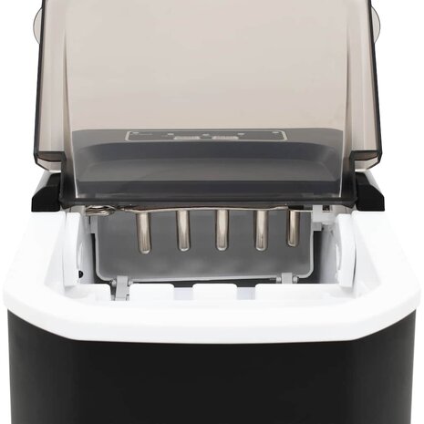 IJsblokjesmachine 1,4 L 15 kg/24 u zwart