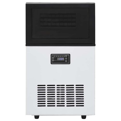 IJsblokjesmachine 45 kg/24 u zwart