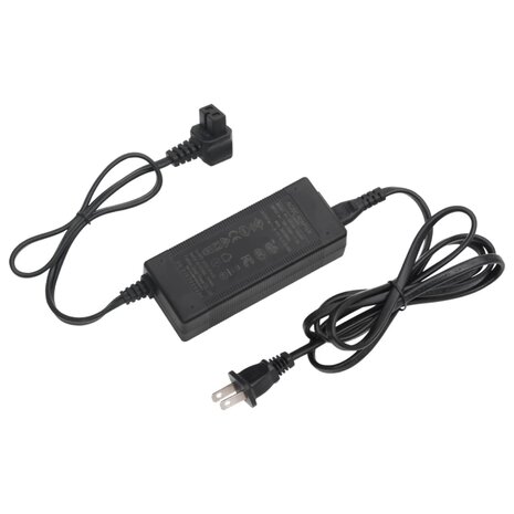 Koelbox met wielen en adapter 50 L PP en PE zwart en grijs