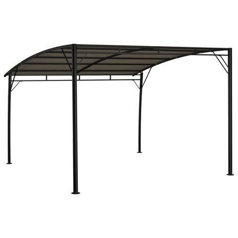 Zonneluifel 3x3x2,55 m taupe