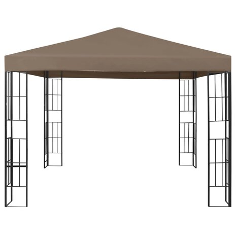 Prieel 3x3 m taupe
