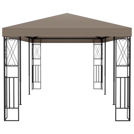 Prieel 6x3 m stof taupe