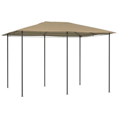 Prieel 160 g/m² 3x4x2,6 m taupe
