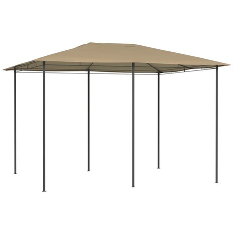 Prieel 160 g/m² 3x4x2,6 m taupe