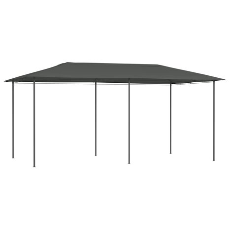 Prieel 160 g/m² 2,98x5,3x2,59 m antracietkleurig