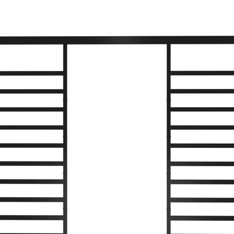 Prieel met uittrekbaar dak 180 g/m² 4x3x2,3 m antracietkleurig