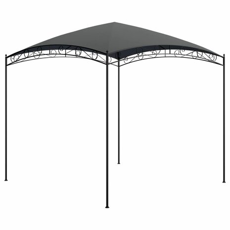 Prieel 180 g/m² 3x3x2,65 m antraciet