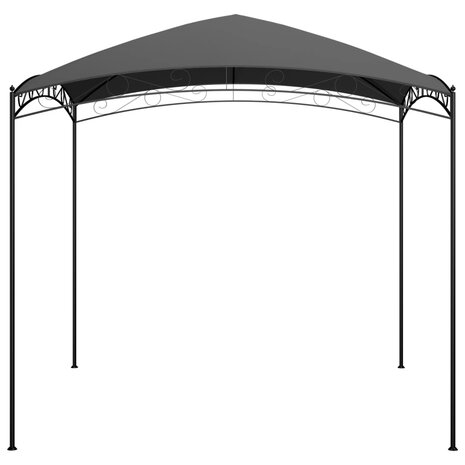Prieel 180 g/m² 3x3x2,65 m antraciet