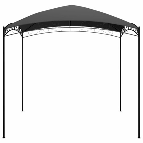 Prieel 180 g/m² 3x3x2,65 m antraciet