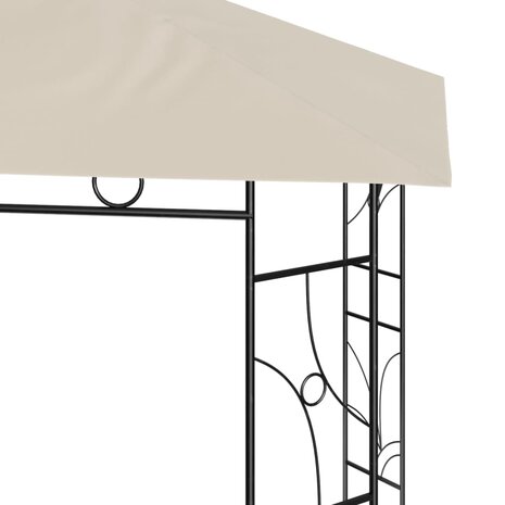 Prieel 160 g/m² 3x3x2,7 m crèmekleurig