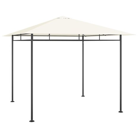 Prieel 180 g/m² 3x3x2,7 m crèmekleurig