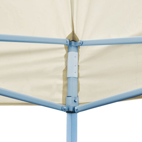 Partytent pop-up inklapbaar 3x6 m crème