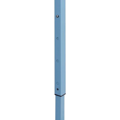 Vouwtent pop-up met 2 zijwanden 3x3 m antraciet