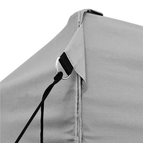Partytent pop-up inklapbaar 3x6 m antraciet