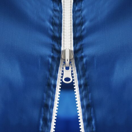 Vouwtent pop-up met 5 zijwanden 3x9 m blauw
