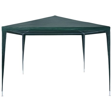 Partytent 3x3 m PE groen