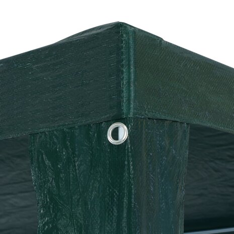 Partytent 3x3 m PE groen