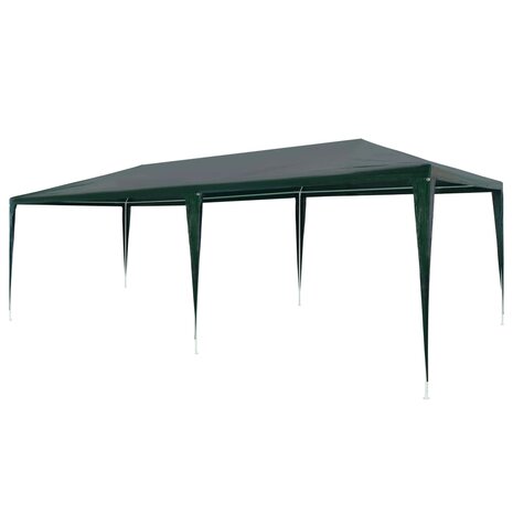 Partytent 3x6 m PE groen