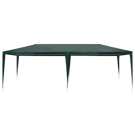 Partytent 3x6 m PE groen