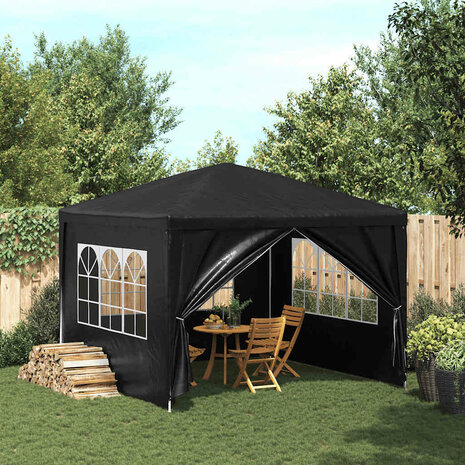 Partytent 3x3 m antracietkleurig